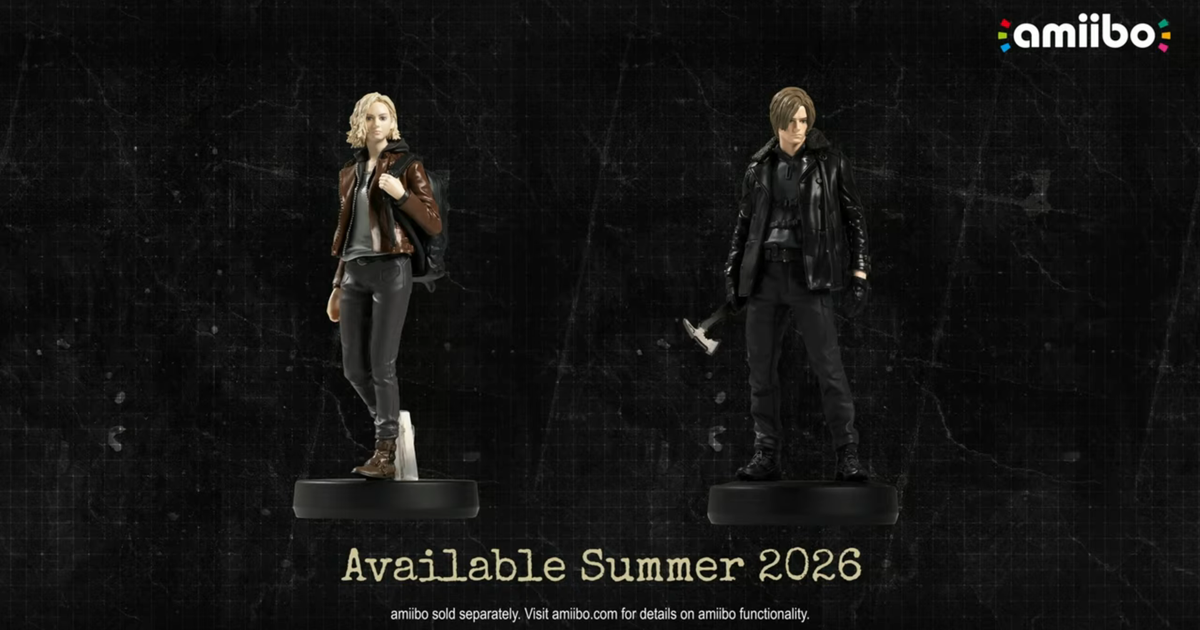 Grace and Leon are getting Resident Evil Requiem Amiibos