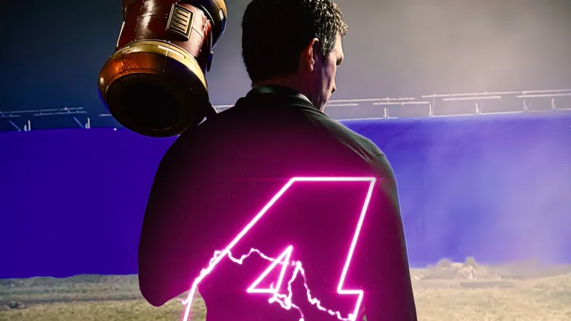 Sonic The Hedgehog 4 Begins Filming As Director Jeff Fowler Poses With Amy's Hammer