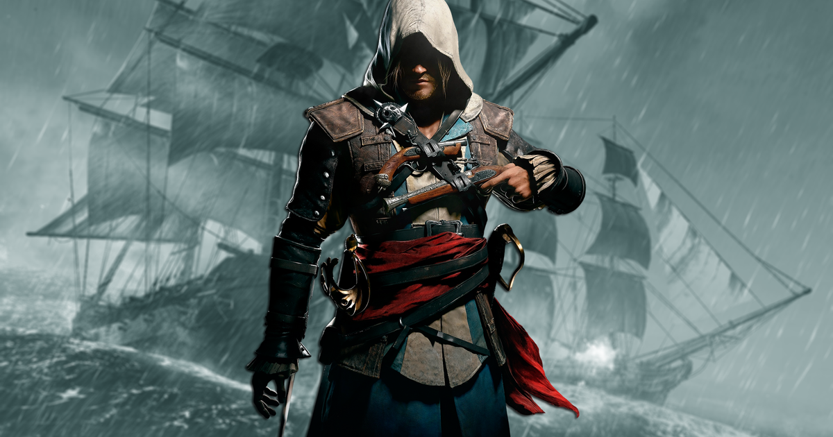 Ubisoft's worst-kept secret is finally official as Assassin's Creed Black Flag Resynced artwork revealed